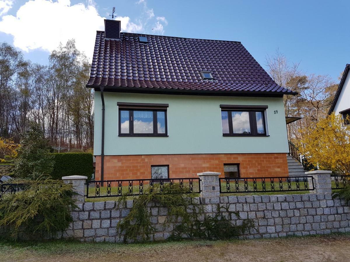 Ferienwohnung Zum Wald Зеллин Экстерьер фото